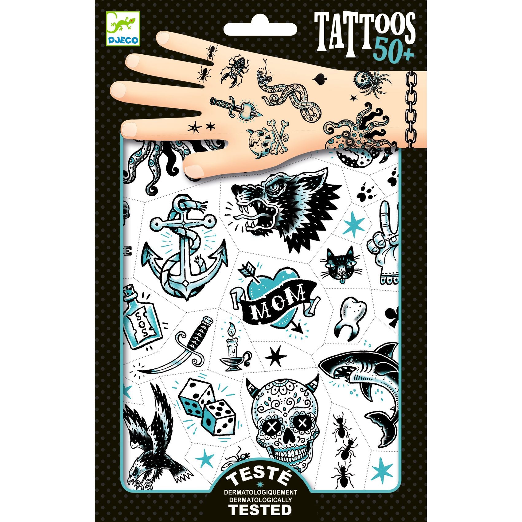 Kids Temporary Tattoos - Dark Side