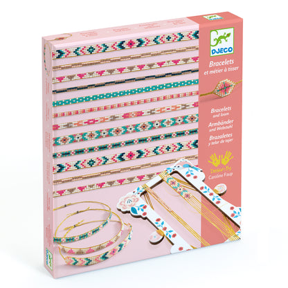 Make Your Own Bracelets Creative Kit -  Illustrated Loom &amp; Beads