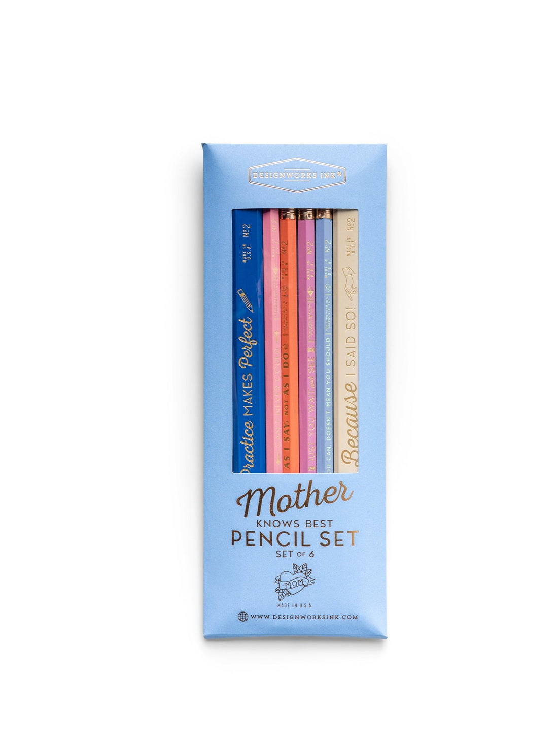 Mother Knows Best Pencil Set