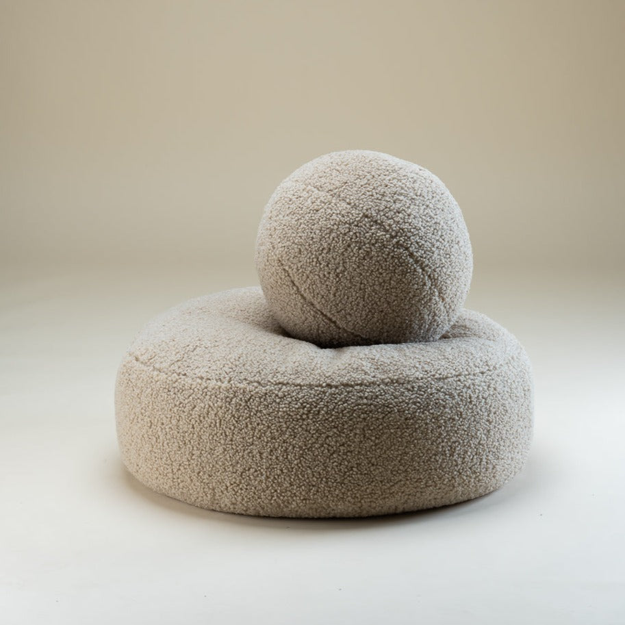 Teddy Beanbag Ottoman - 3 Colour Options Available