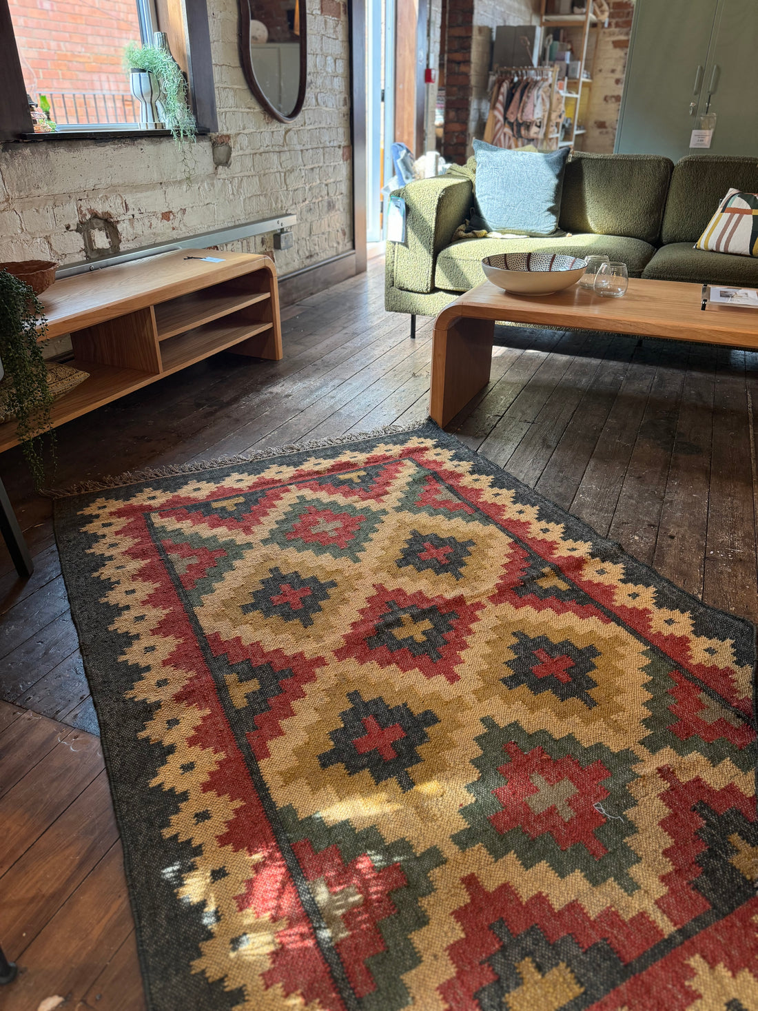 Wool &amp; Jute Mix Rug