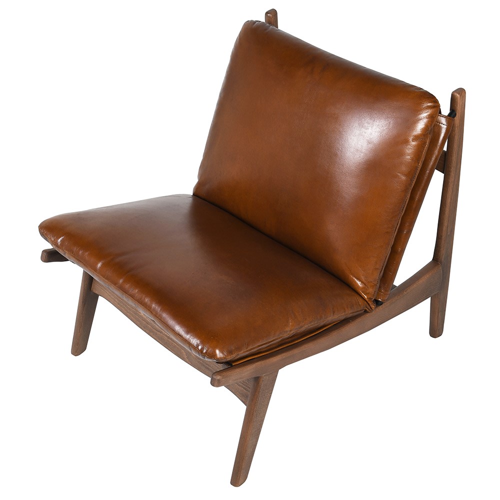 Baxter Vintage Leather Club Chair