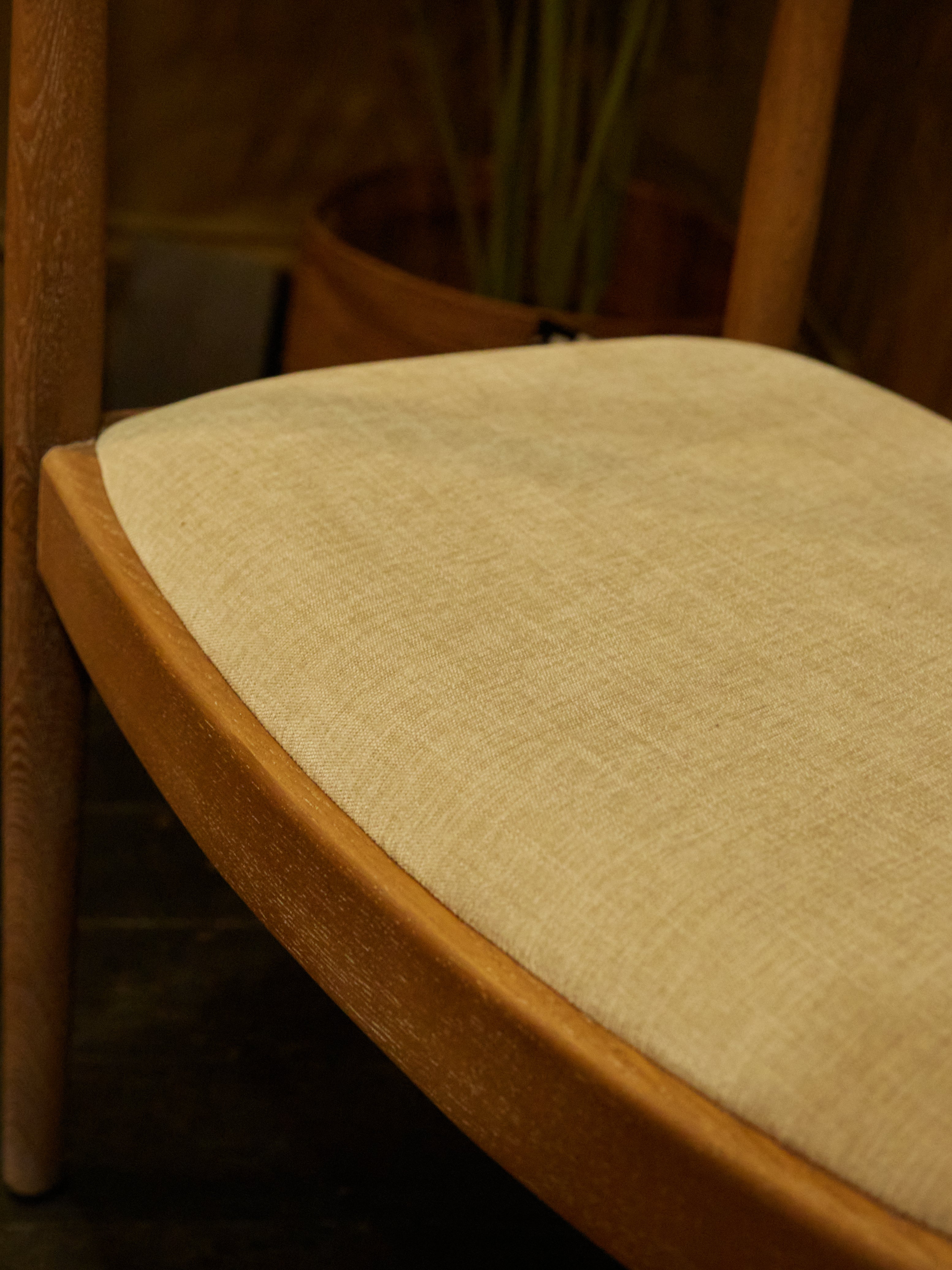 May Oak Upholstered Dining Chair