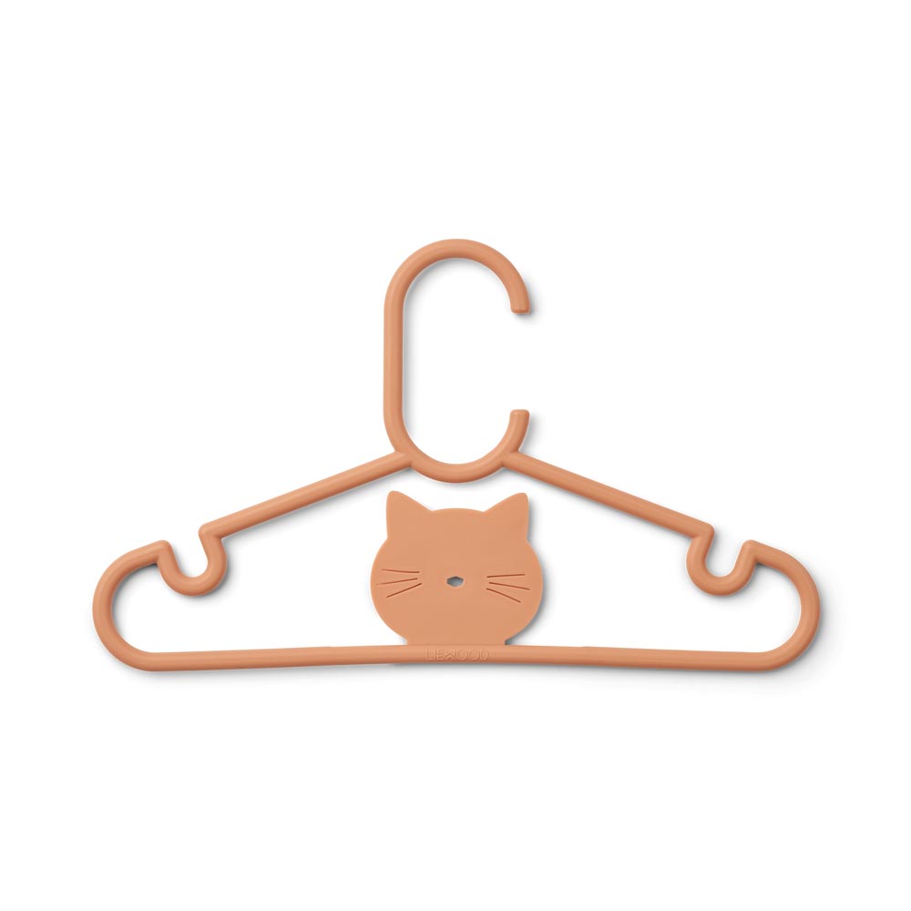 Falton Hangers With Cute Cat Detail - 8 Pack - Tuscany Rose