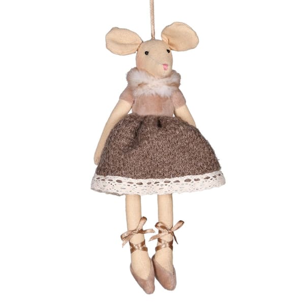 Bethany Ballerina Mouse Hanging Decoration