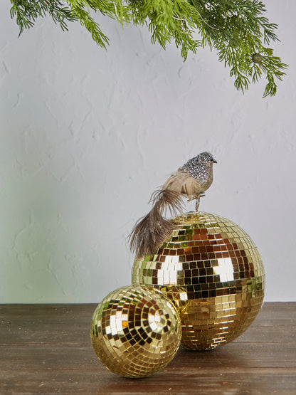 Suzy Glitter Feathered Bird