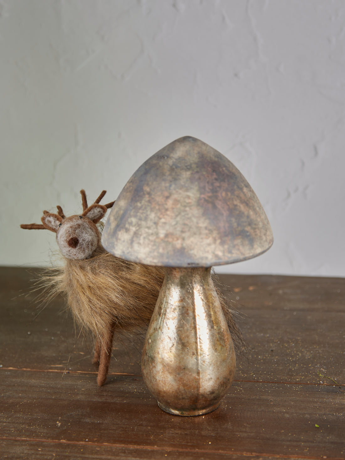 Copper Glass Mushroom