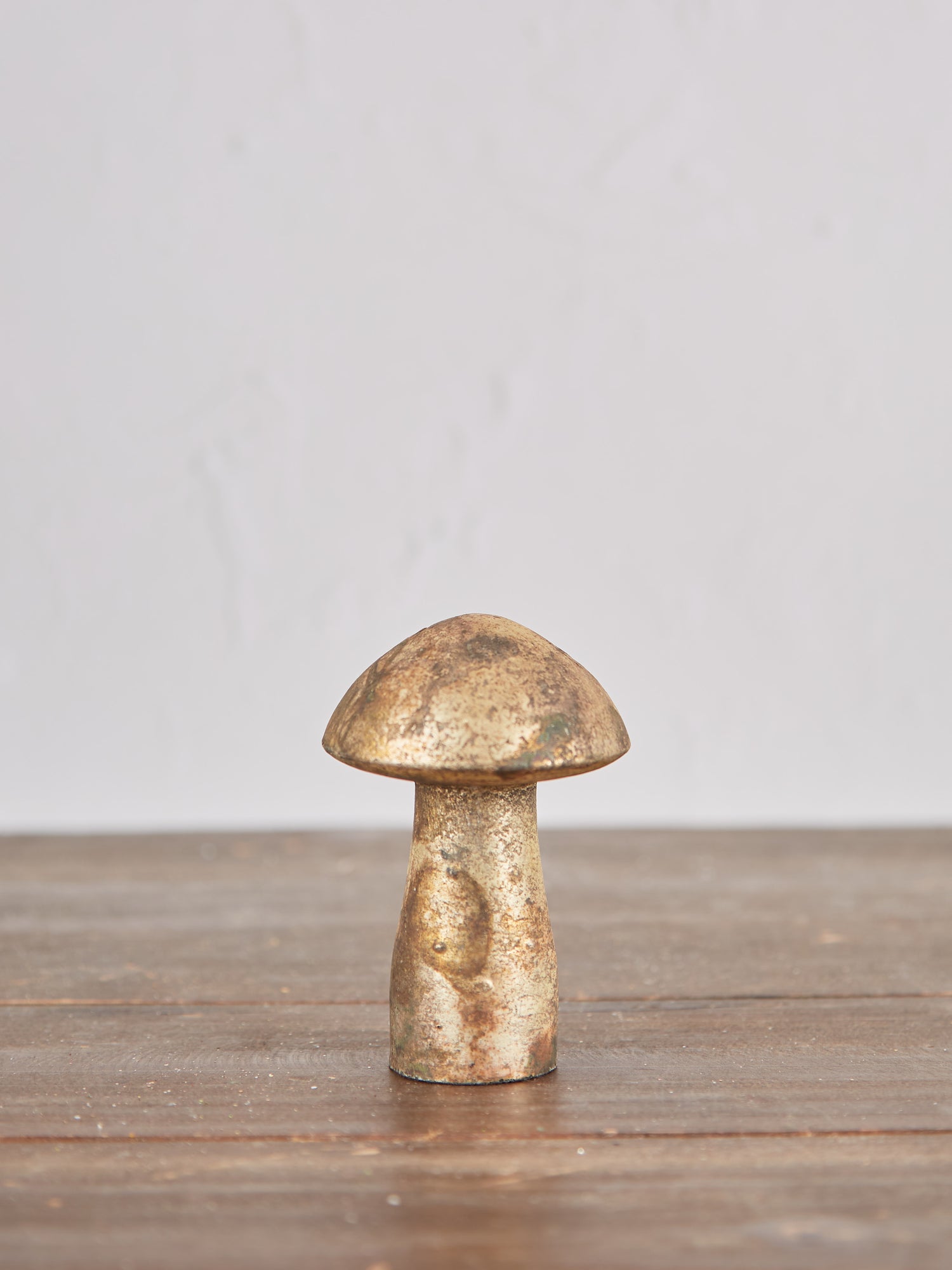 Decorative Copper Glass Mushroom Small