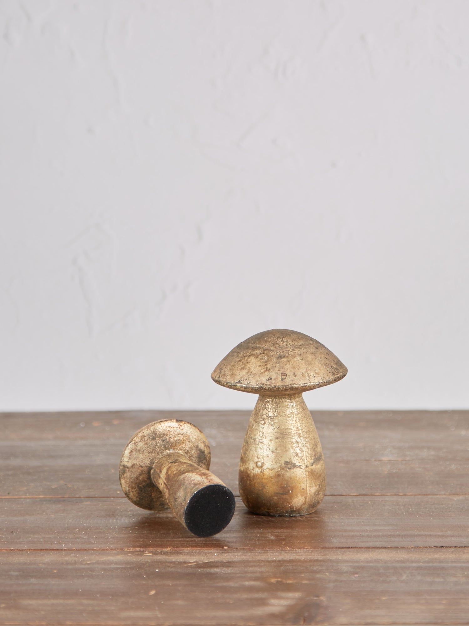 Decorative Copper Glass Mushroom Small