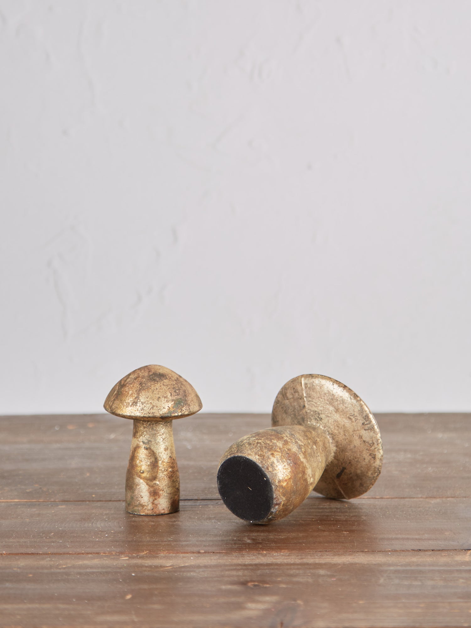 Decorative Copper Glass Mushroom Small