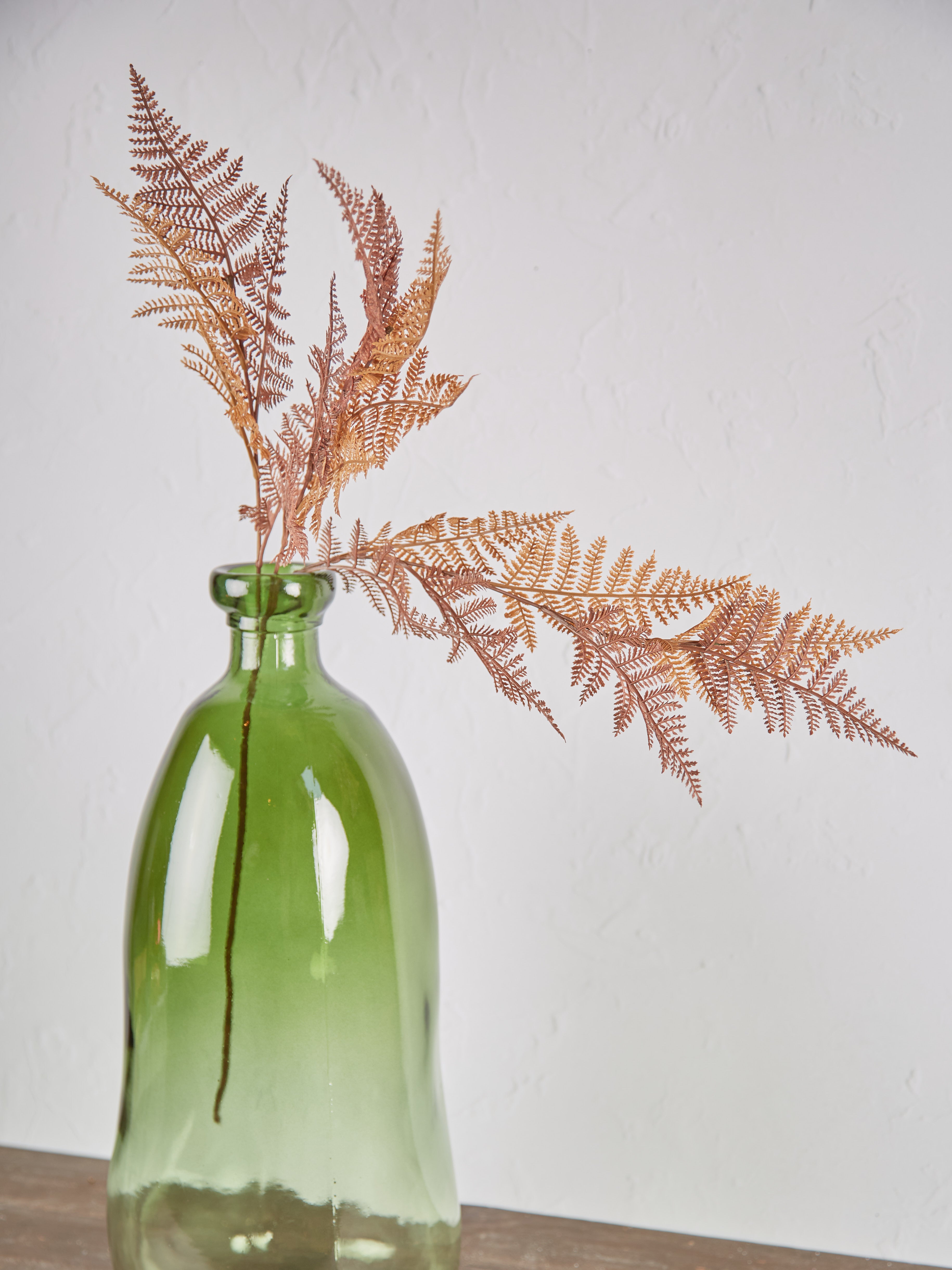 Faux Brown Autumn Fern Stem