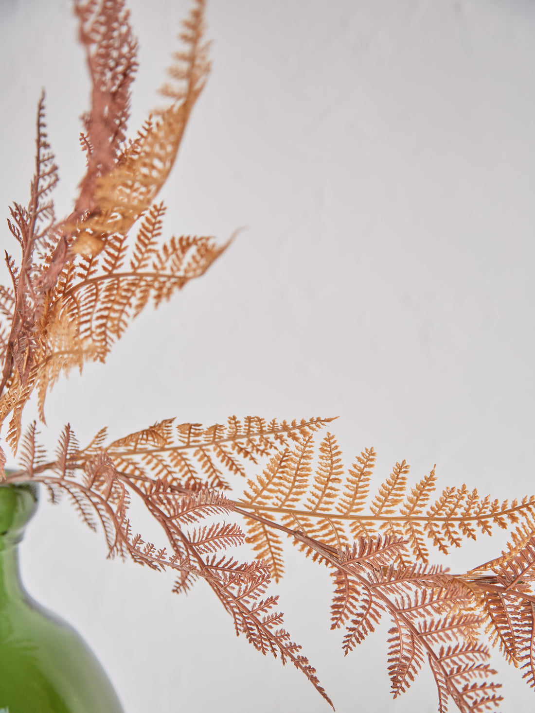 Faux Brown Autumn Fern Stem