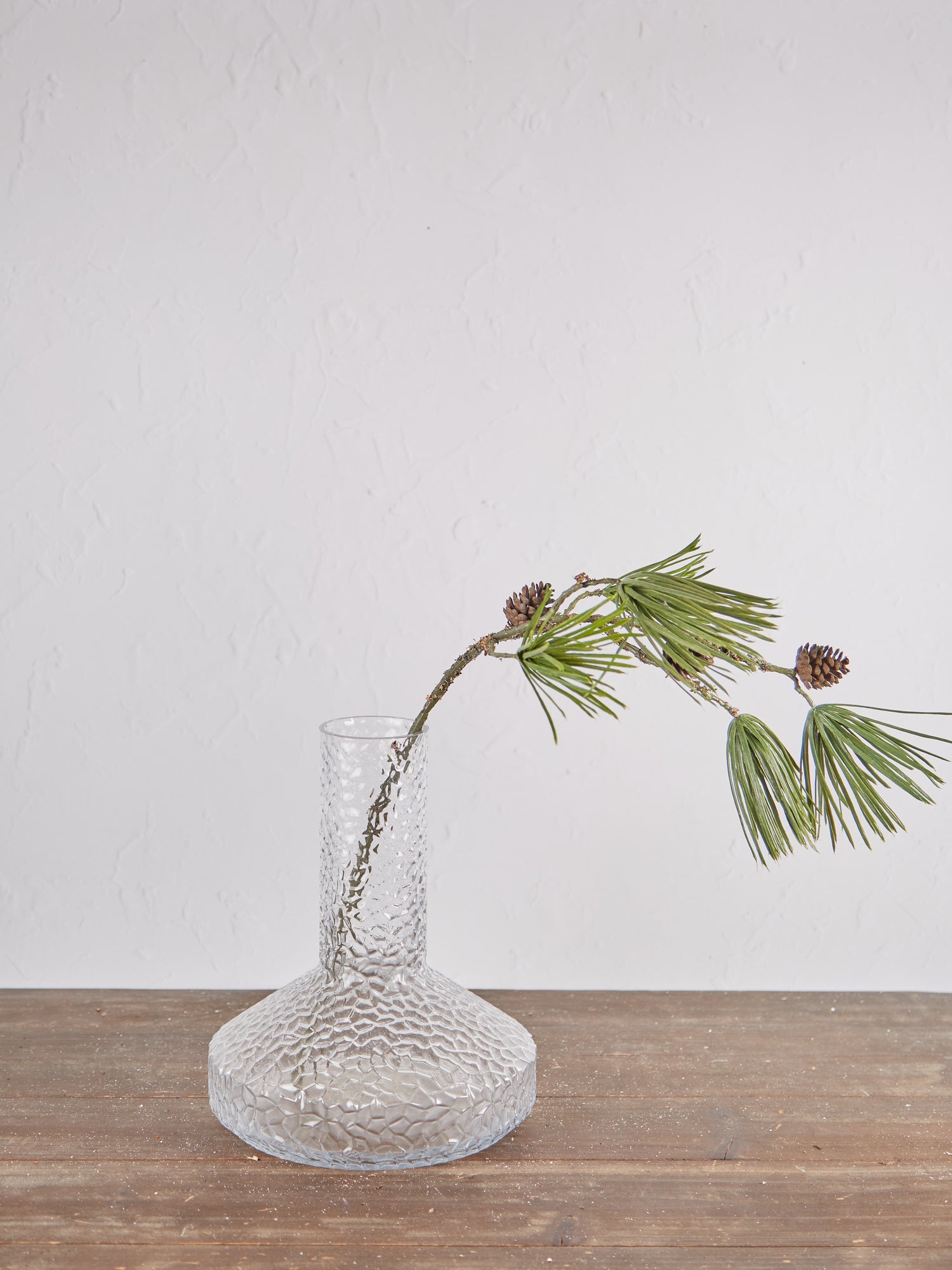 Faux Scots Pine With Pinecones