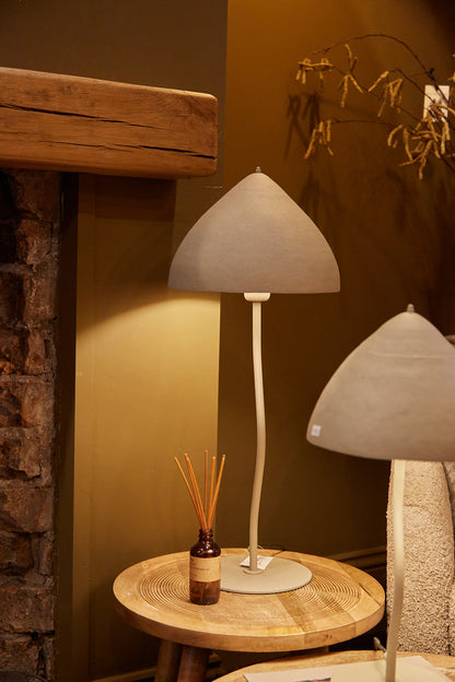 Elimo Light Grey Table Lamp - 2 Sizes Available