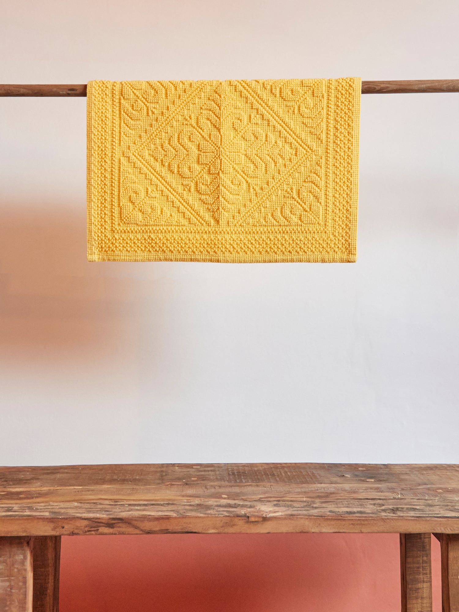 Enzo Bath Mat in Mimosa - 2 Sizes Available