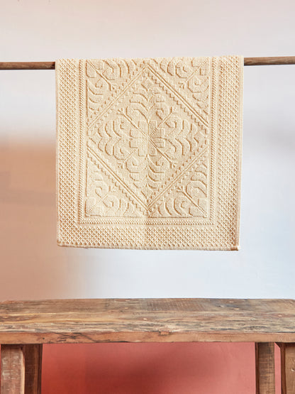 Enzo Bath Mat in Vanille - 2 Sizes Available