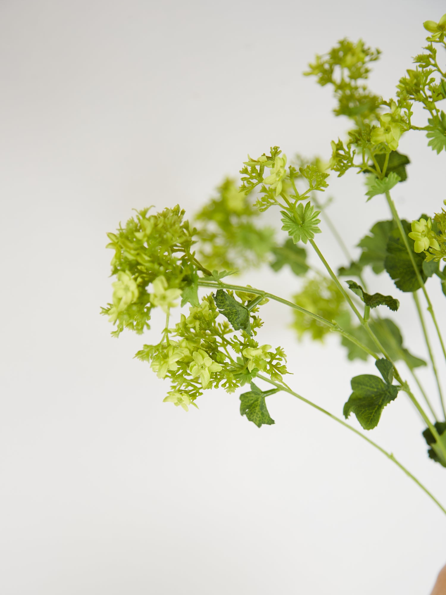 Faux Ladies Mantle Spray