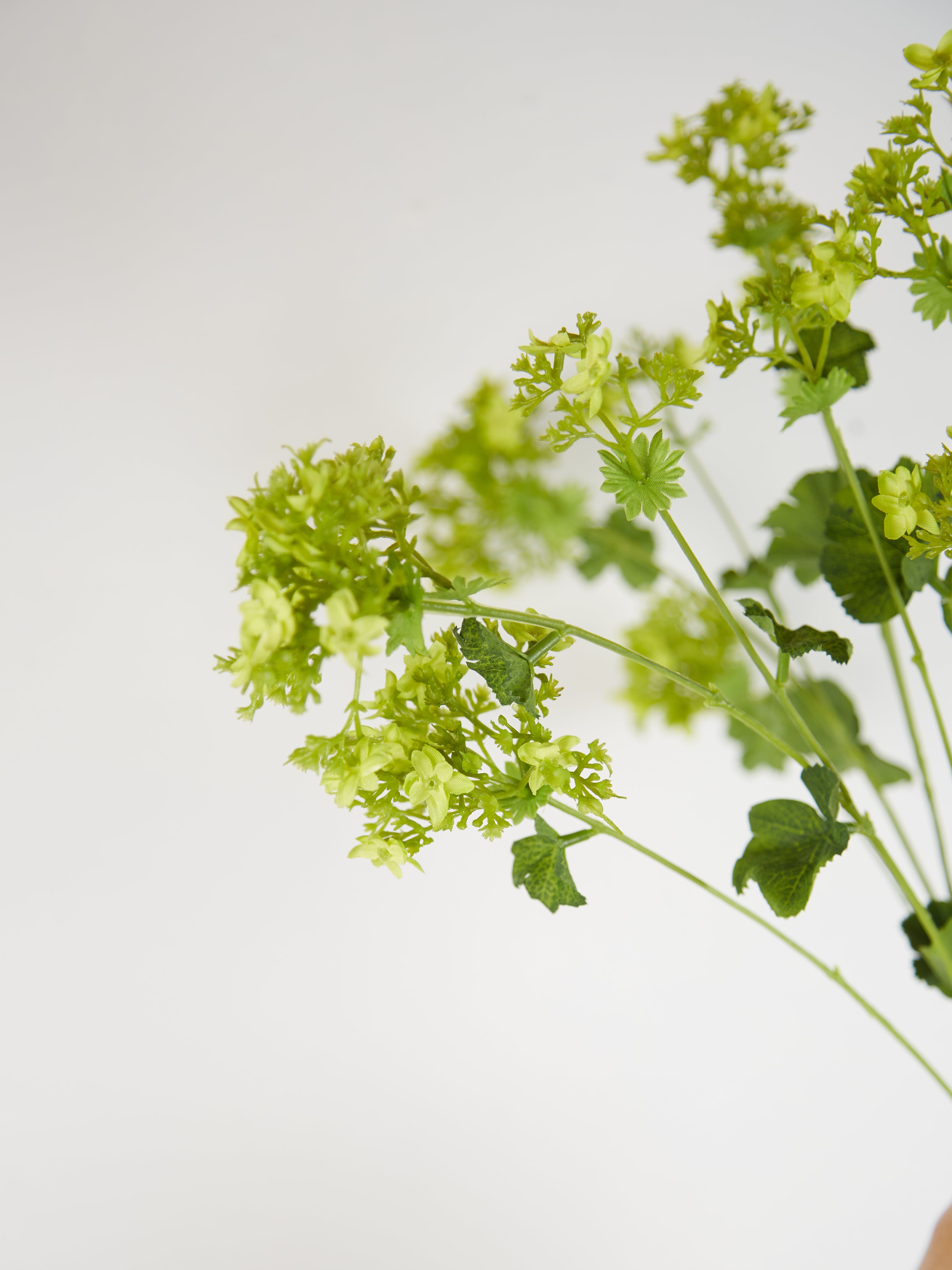 Faux Ladies Mantle Spray