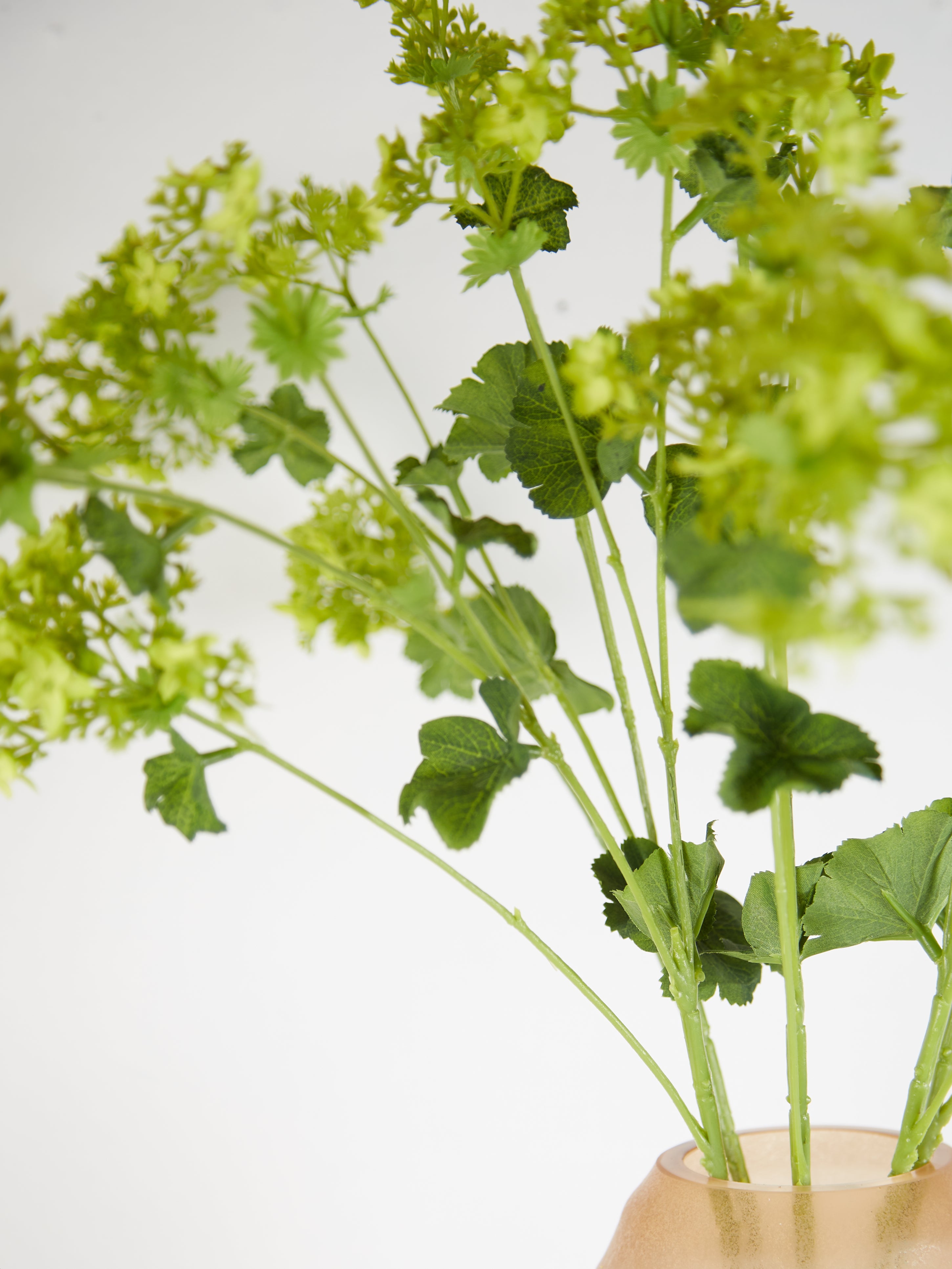 Faux Ladies Mantle Spray