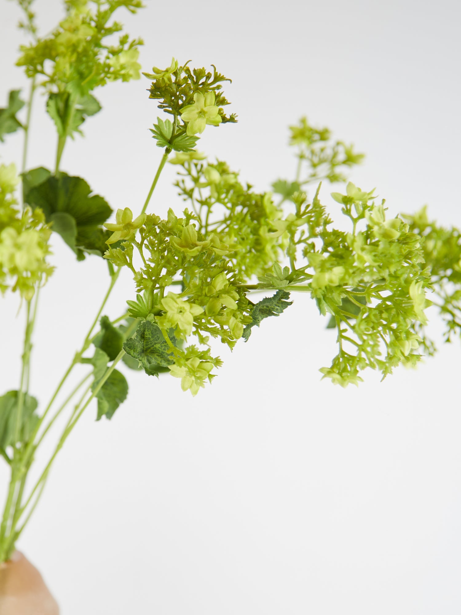 Faux Ladies Mantle Spray