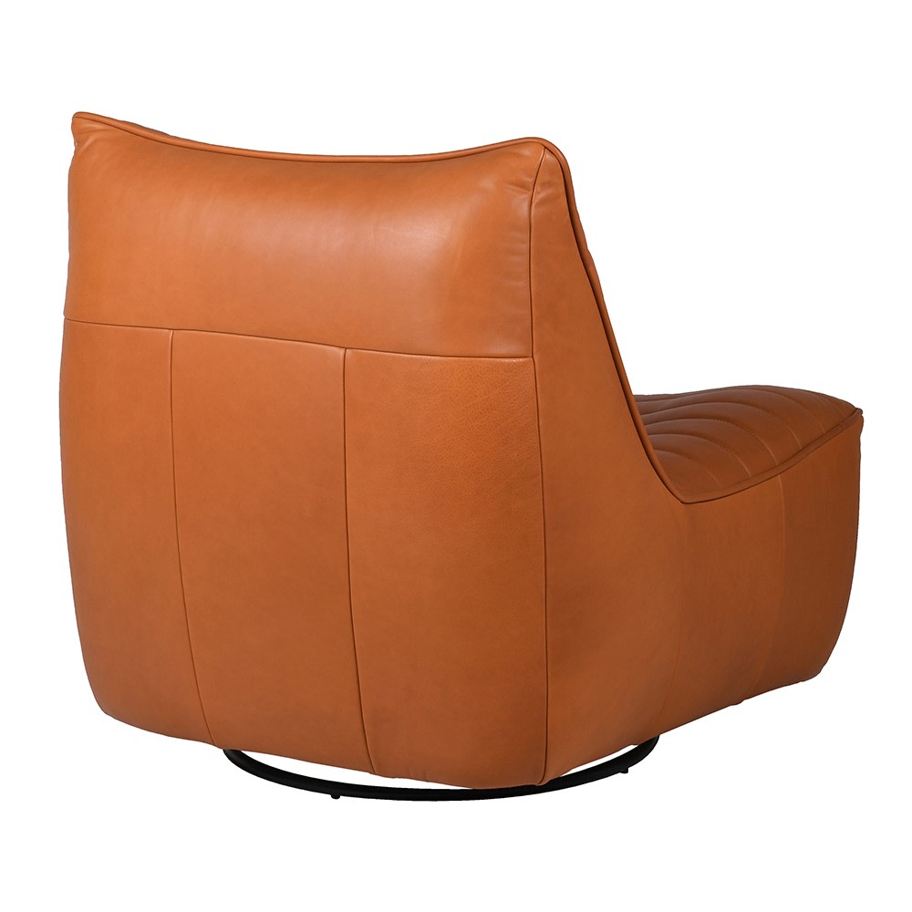 Lemanos Leather Swivel Chair