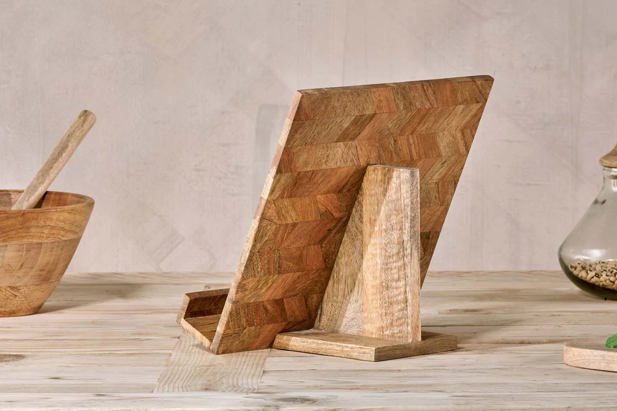 Isma Mango Wood Book Stand