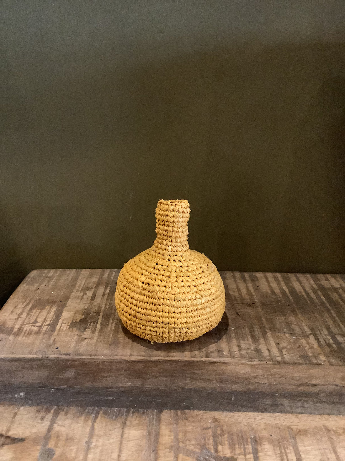 Lady Joan Small Mustard Bud Vase