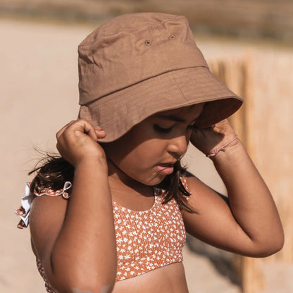 New Buckies Cotton Bucket Hat - Choco