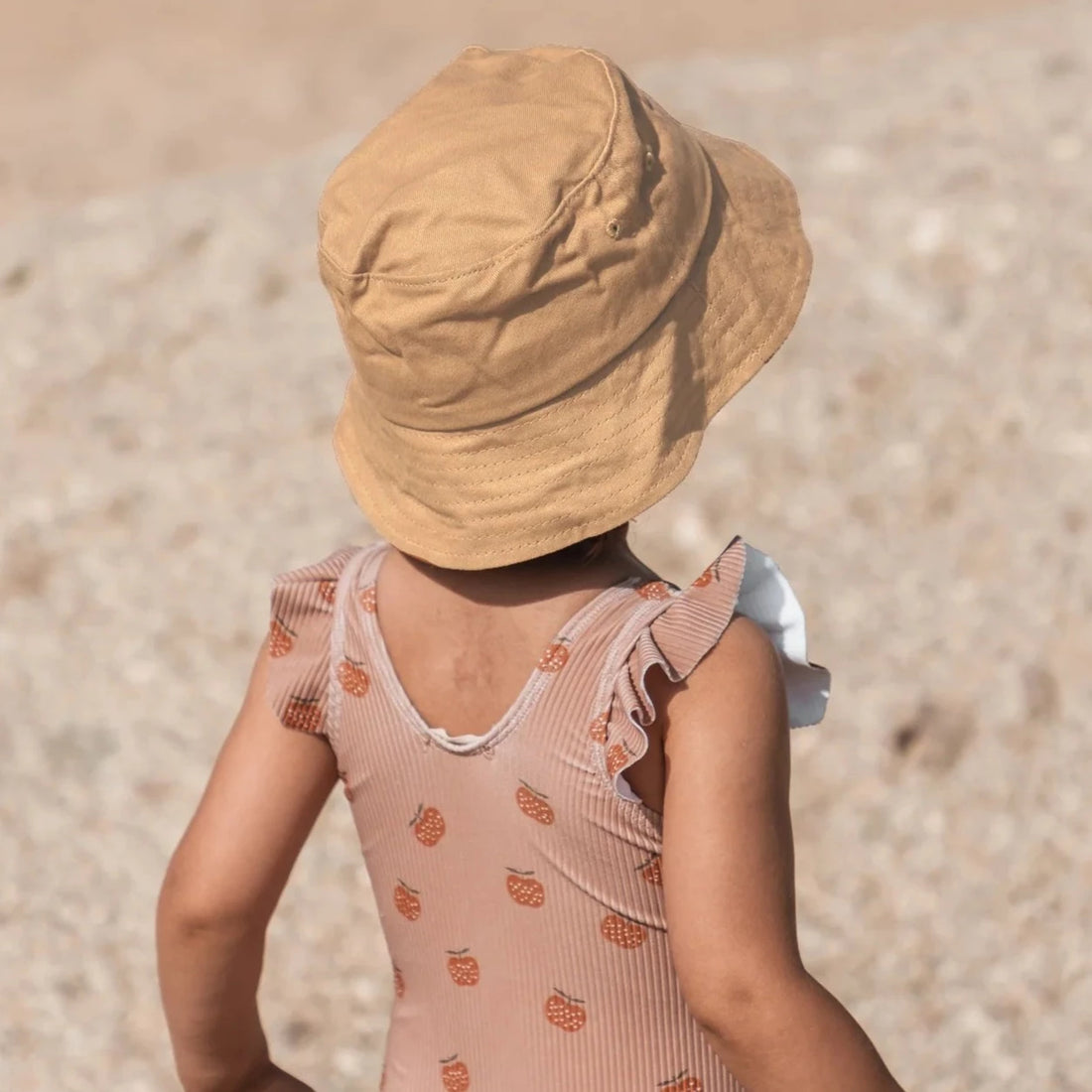 New Buckies Cotton Bucket Hat - Latte