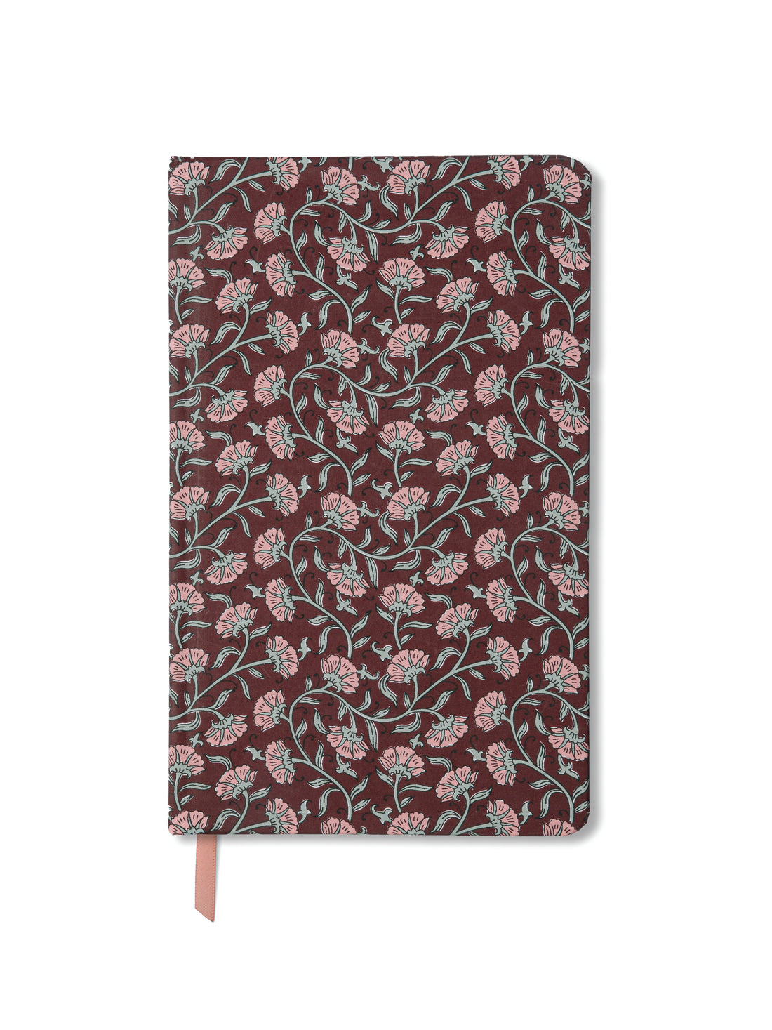 Soft Touch Journal - Burgundy Vintage Floral