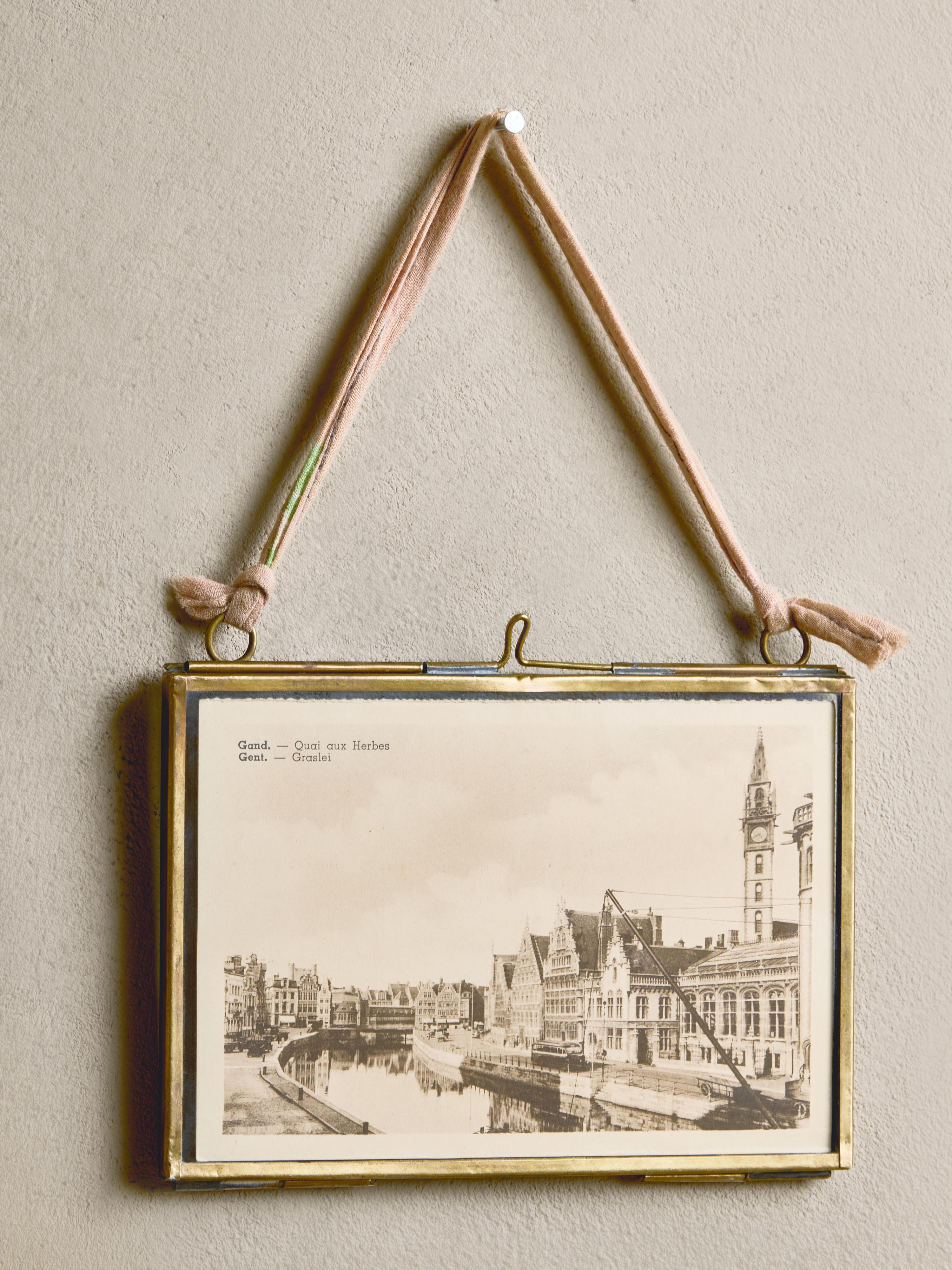 Antique Brass Kiko Frame Landscape 4 X 6 by Nkuku