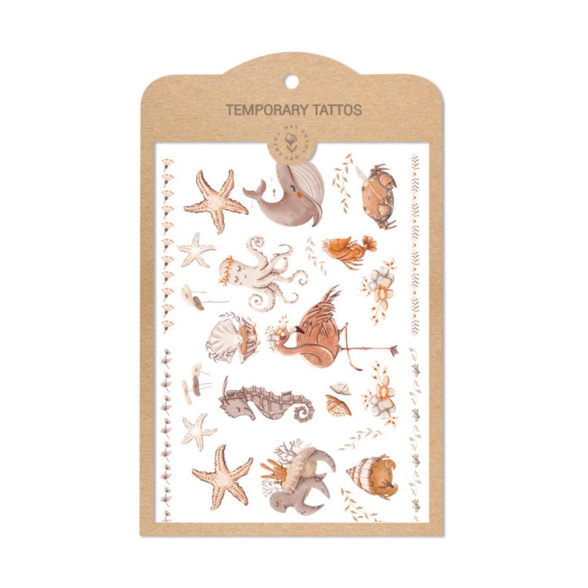 Kids Anti-Allergy Temporary Tattoos - Flamingo