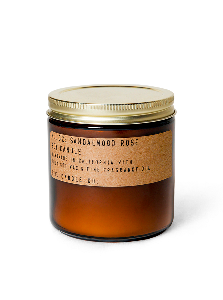 Sandalwood Rose Scented 7.2 Oz Soy Candle