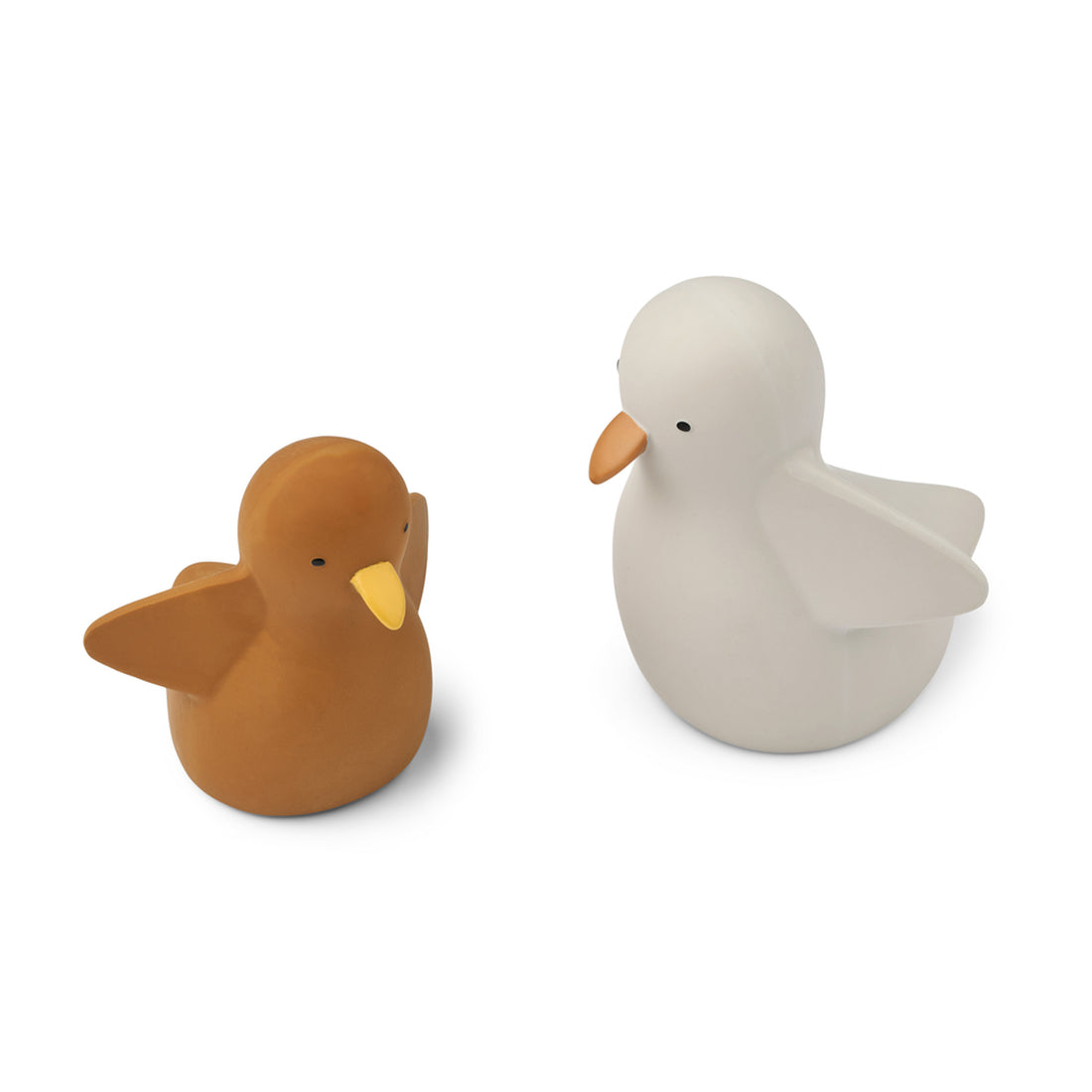 Loma Birds Natural Rubber Bath Toys - Mustard Mix