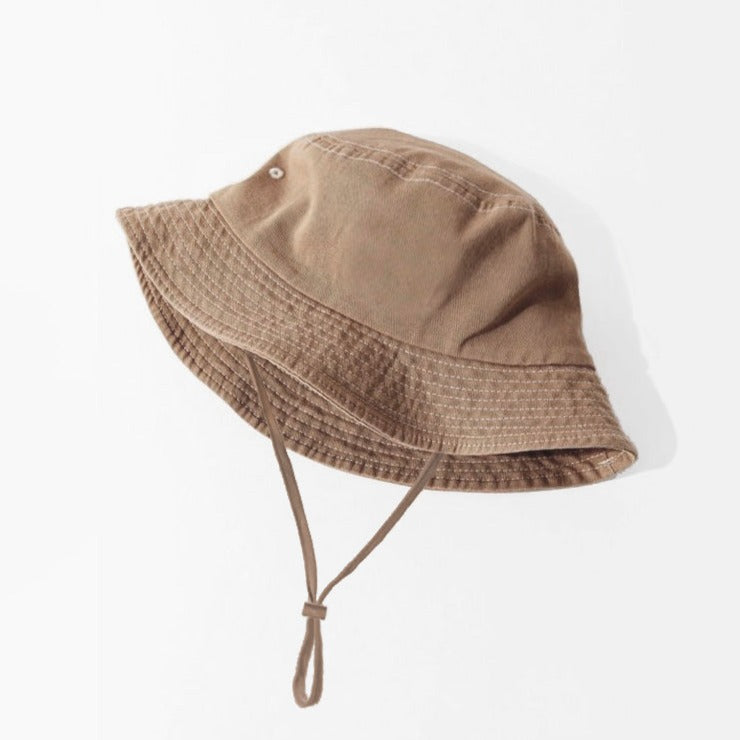 New Buckies Cotton Bucket Hat - Choco