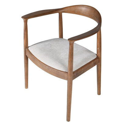 May Oak Upholstered Dining Chair