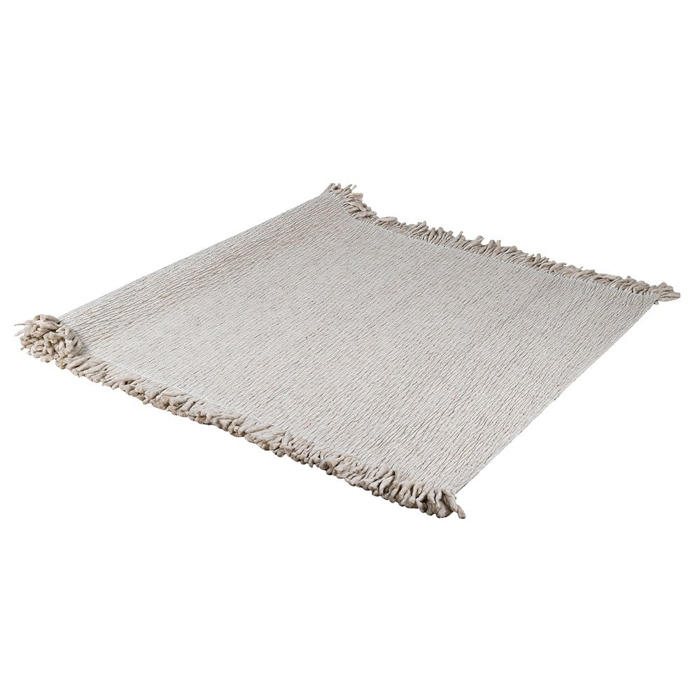 Fringed Wool Rug