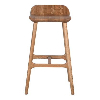 Weathered Oak Barstool