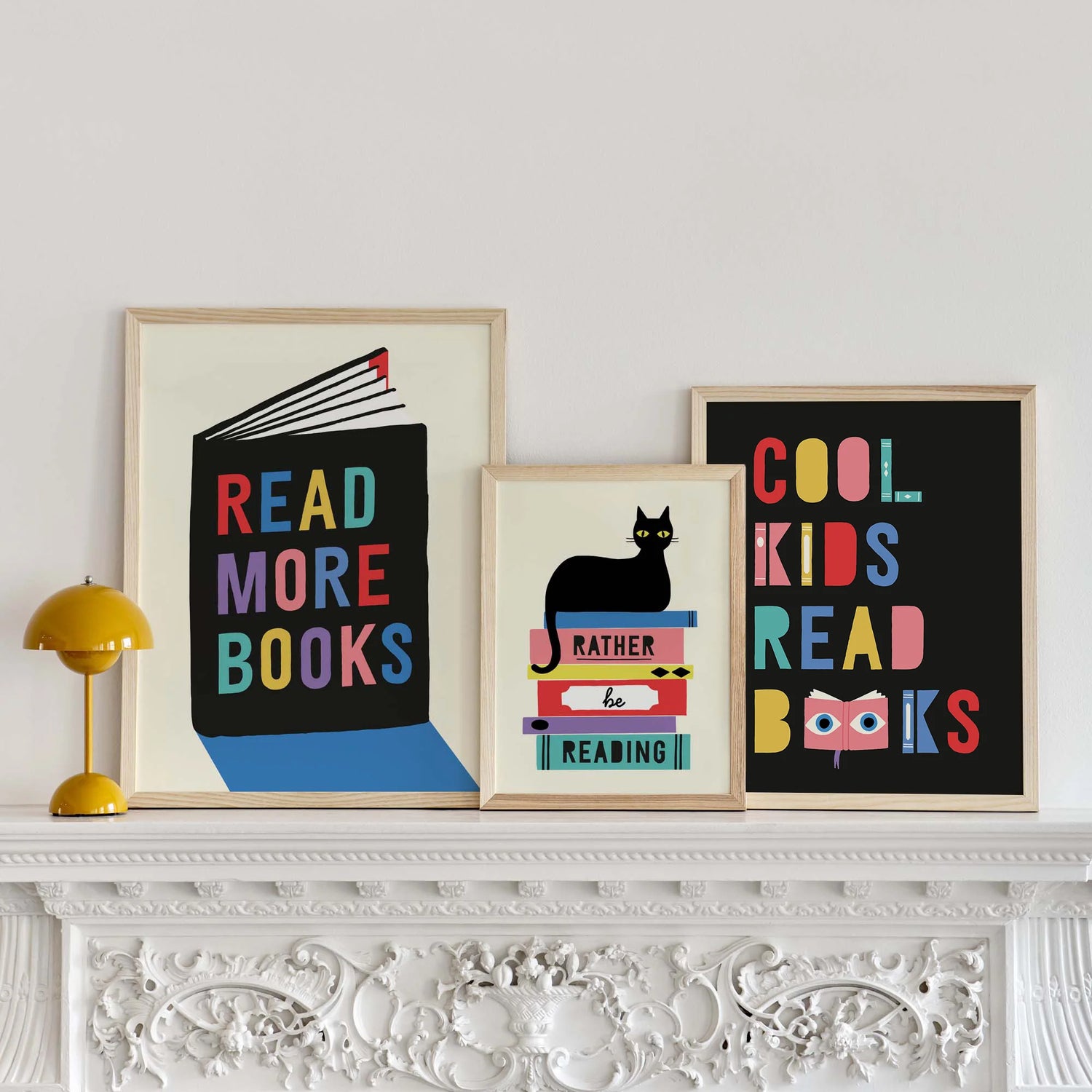 Read More Books  - A3 Giclee Print