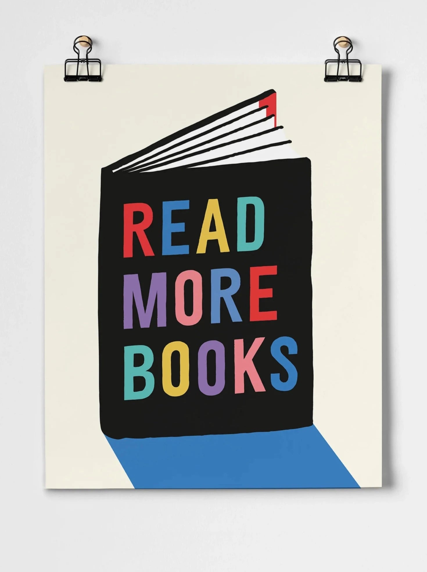 Read More Books  - A3 Giclee Print