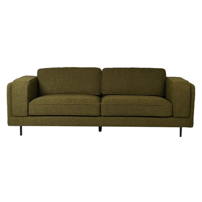 Olive Boucle Sofa