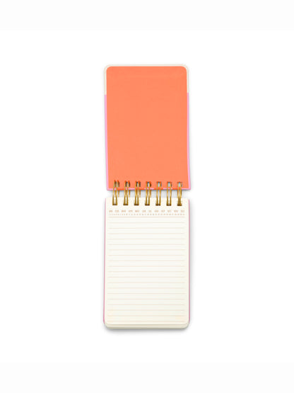 Twin Wire Notepad - Stripes