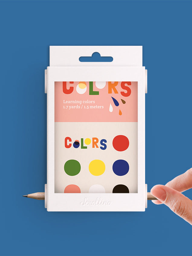 Scrollino Colour Learning Book For Kids - Colours