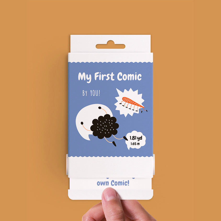 Fun Activity Book For Kids - Scrollino My First Comic