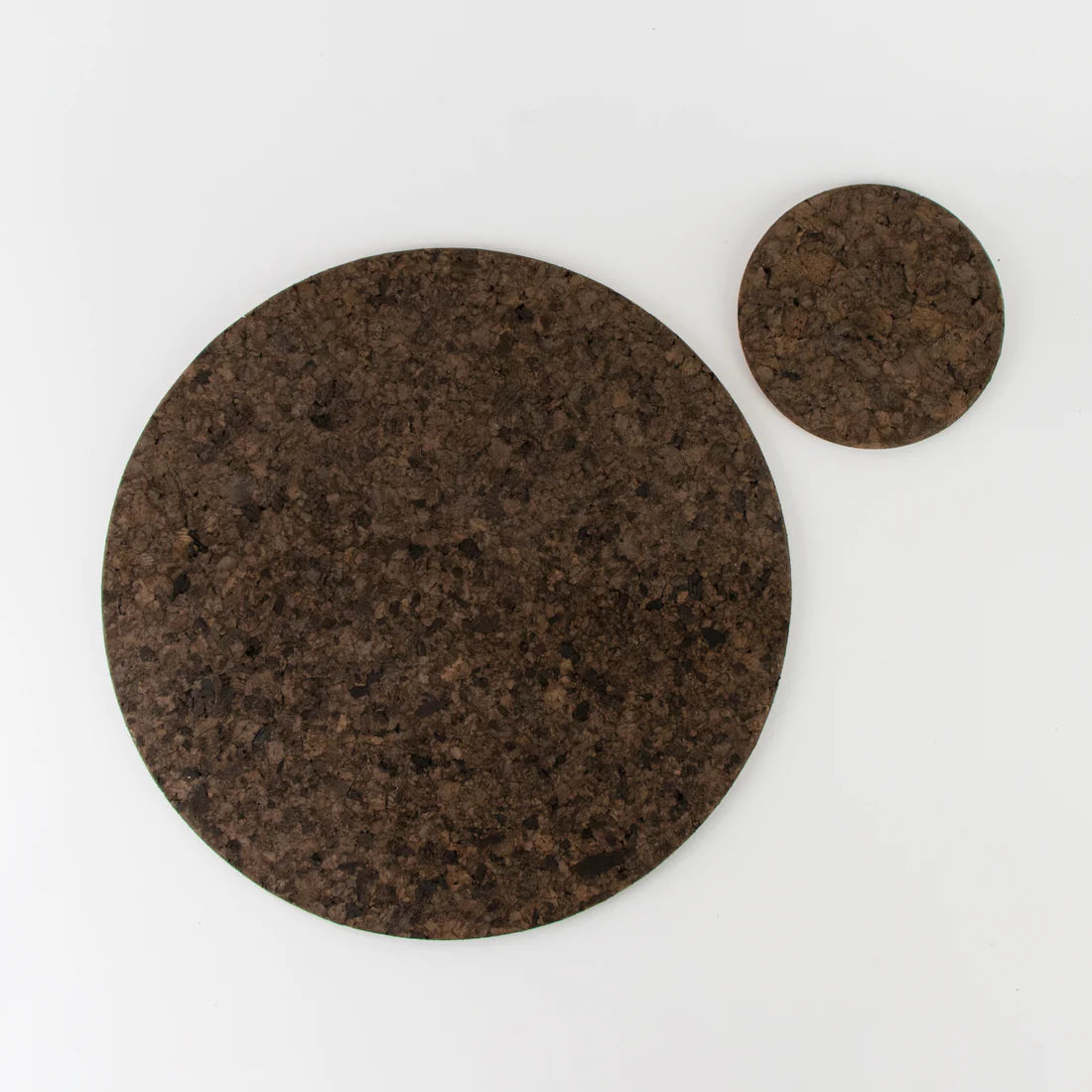 Set of 4 Smoked Cork Placemats