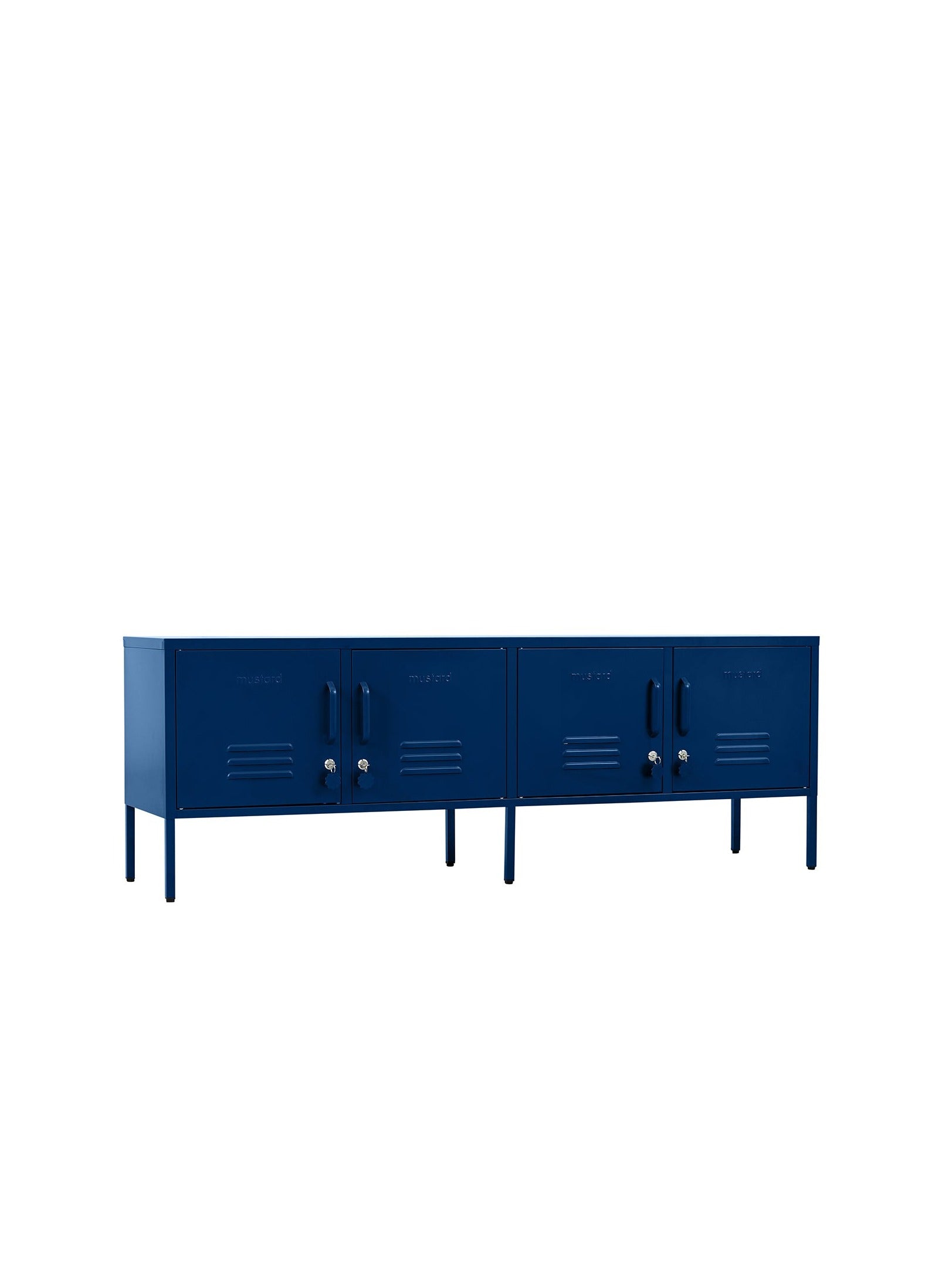 The Standard Mustard Made Locker in Navy