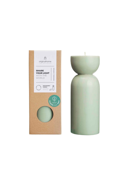 Sculptural Organic Candle - Medium - 4 Colours Available