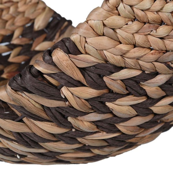 Crescent Moon Decorative Grass Basket