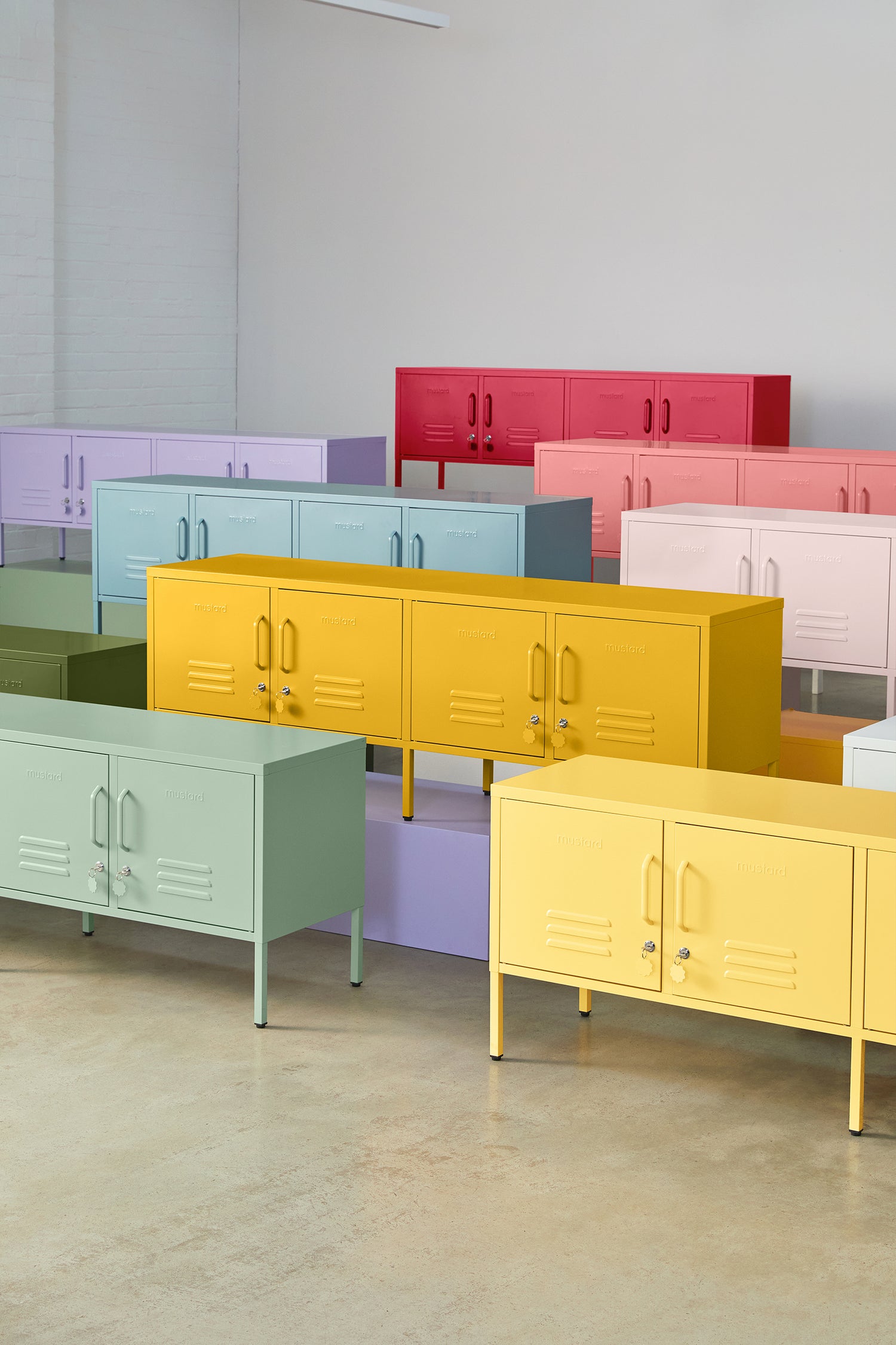 The Standard Mustard Made Locker in Blush