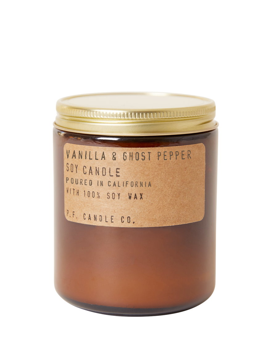 Vanilla and Ghost Pepper Scented 7.2oz Soy Candle